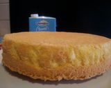 A picture of step 2 of AMIEs Ferrero COCOnut Cake.