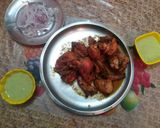 A picture of step 2 of Chicken Tandoori.