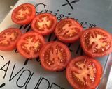Une image de l'étape 4 de Tomates à l'ail mariné,romarin et épices.