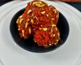 A picture of step 4 of Mawa Malai Gajar Halwa.