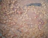 A picture of step 5 of Ragda patties.