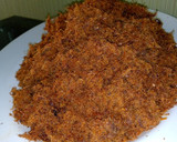 A picture of step 3 of Chicken floss.