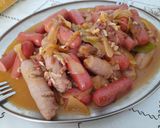 Foto del paso 3 de la receta: Salchichas encebolladas a la cerveza