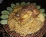 A picture of step 9 of Sindhi style fish pulao.