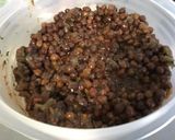 Une image de l'étape 2 de Soupe de betteraves rouges et pois chiches au lard et crème.