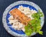A picture of step 7 of [Rice Cooker Version] Salmon with Tofu.