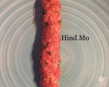 A picture of step 3 of Ground Beef Shish Kebab.