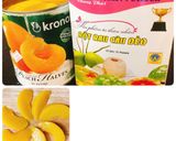 Hình bước làm 1 của món Rau câu đào 8/3