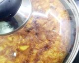 Foto del paso 4 de la receta Tortilla de patata rellena de jamón y queso