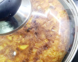Foto del paso 4 de la receta: Tortilla de patata rellena de jamón y queso