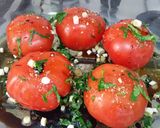 Foto del paso 2 de la receta Espaguetis con tomates asados y queso feta
