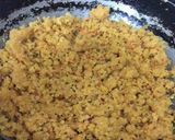 A picture of step 4 of Sundaikkai paruppu usili.