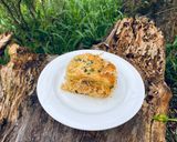Hình bước làm 6 của món Bánh mì chà bông sốt bơ