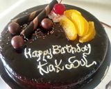 Foto langkah ke 9 dari resep Bolu kukus coklat buat birthday cake ala-ala 😂.