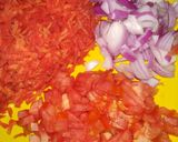 A picture of step 2 of Tomato carrot rice.