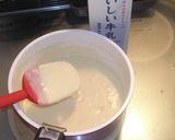 A picture of step 4 of Hot Milk Cheese Fondue with Mochi Cakes.
