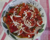 Foto del paso 5 de la receta: Ensalada malagueña de pimientos asados -en airfryer-