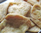 A picture of step 3 of Braised Aburaage 'Kinchaku' Pouches Stuffed with Eggs.