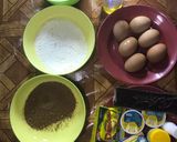 Foto langkah ke 2 dari resep Brownies Kukus.