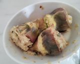 Foto del passaggio 3 della ricetta Carciofi ripieni con purè di fave fresche