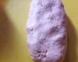 A picture of step 2 of Lal saager luchi.