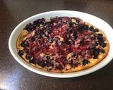 A picture of step 9 of Berries clafoutis.