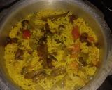 A picture of step 3 of Veg Biryani.