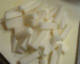 A picture of step 1 of A Little Spicy! Onion and Daikon Radish Curry Soup.
