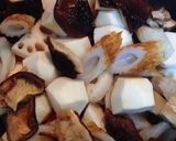 A picture of step 10 of Grandma-Style Chikuzen-ni with Chikuwa For New Years.