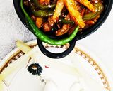 A picture of step 7 of Honey Chili Potato.