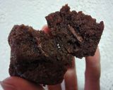 A picture of step 8 of Coffee and Chocolate Financiers.