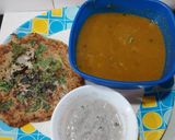 A picture of step 3 of Horsegram Uttapam.