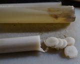 A picture of step 1 of Plantain stem dosa / Bale dandina dosey:.