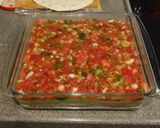 A picture of step 13 of Easy Mexican Seven Layer Dip.