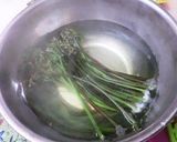 A picture of step 3 of How to Get Rid of the Astringency of Warabi (Bracken Fern) with Baking Soda.