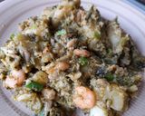 Foto del paso 4 de la receta Brócoli con ajetes y gambas 🥦🦐