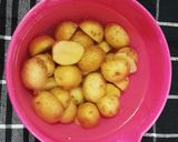A picture of step 2 of Bowties Beef Mushroom with Buttered Potatoes.