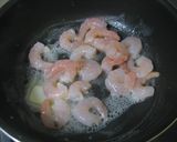 A picture of step 1 of Creamy Shrimp au Gratin Made In One Frying Pan.