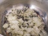 Curry de garbanzos y camarones