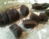 A picture of step 4 of "Chatsū" Japanese Confectionery.