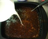 A picture of step 5 of Valentine's Day Chocolate Bavarois Made Simply with Ice Cream.