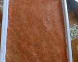 A picture of step 8 of Cashew almond burfi.
