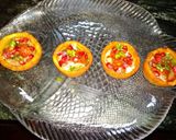A picture of step 5 of Katori canopy chaat.