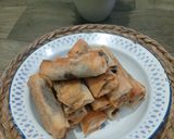 Foto langkah ke 3 dari resep Lumpia Pisang Coklat.
