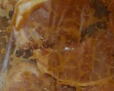 A picture of step 1 of Miso glazed pork chops.