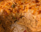 A picture of step 6 of Chicken Spaghetti!! 🐣.