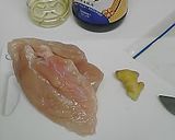 A picture of step 1 of Soft Zangi Style Karaage Fried Chicken.