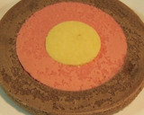 A picture of step 12 of Easy Color-Cubed Cake with Pancake Mix.