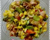 Foto langkah ke 5 dari resep Sambal cumi asin jagung pete .
