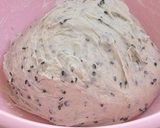 A picture of step 2 of Pain de Campagne With Black Sesame Seeds.